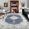 8¡Á10 Boho Vintage Machine Washable Rugs Non Slip Non Shedding Distressed - 2 of 4