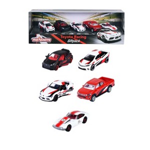 Majorette Toyota Racing Diecast Vehicles Giftpack - 5pc - 1 of 4