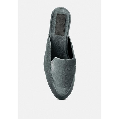 Женские сабо Rag & Co Batiste Velvet Handcrafted Mules 9 — фото 6