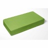 Bacati - Solid Dark Green 100 percent Cotton Universal Baby US Standard Crib or Toddler Bed Fitted Sheet - 3 of 4