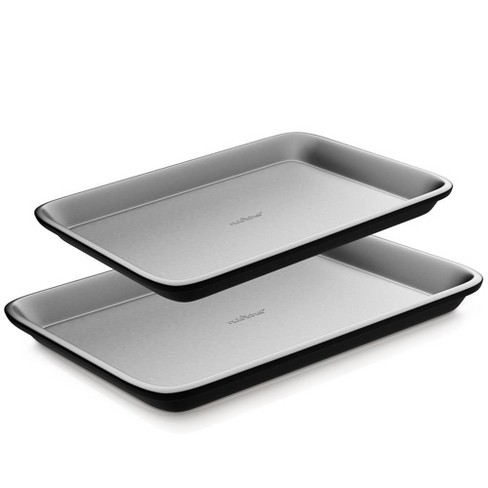 KITCHENATICS Premium Quality Half Baking Sheet Pans, Nonstick Cookie Sheets  for Baking, Oven Safe Baking Sheet Pans, Heavy Duty 1/2 Commercial Baking