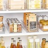 iDesign Plastic Stackable Pantry Bin with Handles - Set of 4 - Clear - 3 of 4
