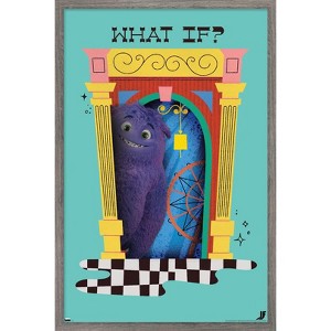 Trends International IF (Imaginary Friends) - Blue What If Framed Wall Poster Prints - 1 of 4