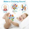 Baby Montessori Sensory Toys , Baby Teether Teething Toys for Babies , Newborn Infant Learning Developmental Toys Gifts - 4 of 4