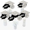 Big Dot of Happiness Disco Grad - 2025 Groovy Graduation Party Centerpiece Sticks - Table Toppers - Set of 15 - image 2 of 4