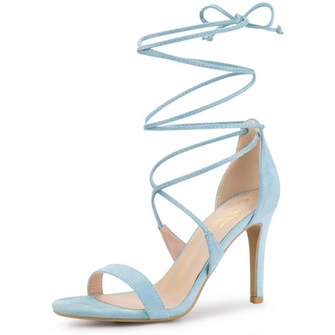 Women's blue high heels sale