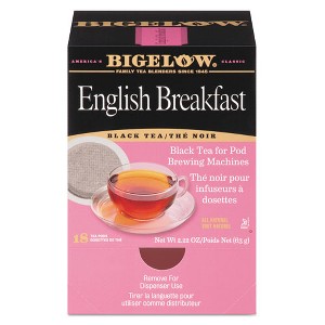 Bigelow English Breakfast Tea Pods - 18/Box - 1.90 oz - 1 of 1