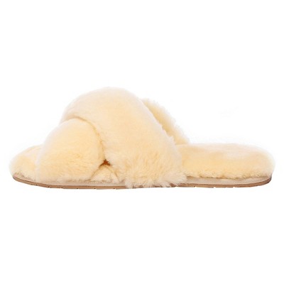 Women Crossover Slides - Dove