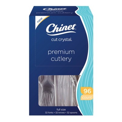 Chinet Mixed Disposable Cutlery - 96ct
