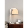 Elegant Lighting Tomlinson 1 light white table lamp - 2 of 4