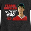 Girls' - Ferris Bueller's Day Off - Ferris My Hero Fitted Short Sleeve Graphic T-Shirt - 2 of 4