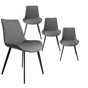 Luhey Faux Leather Upholstered Dining Chair  - Tree City - 1 of 4