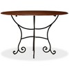 vidaXL Dining Table Honey finish Solid acacia wood Medium Durable - 2 of 2