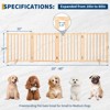 Freestanding Pet Gate Foldable Panel Dog Gate for Stair Doorways House Indoor - 2 of 4