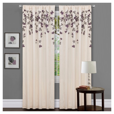 Flower Drops Window Curtain Target