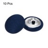 Unique Bargains Blouses Sweater Round Aluminum Cotton Fabric Cloth Covered Buttons 10 Pcs - 3 of 4