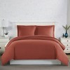 Southshore Fine Living Easy Care, wrinkle resistant, ultra-soft Duvet Cover Set with Shams - 4 of 4