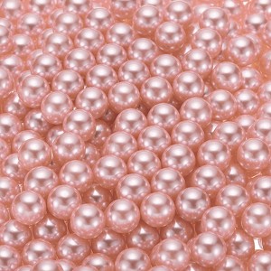 Unique Bargains No Hole ABS Round Faux Pearl for Vase Fillers DIY Home Decoration 500 Pcs - 1 of 4