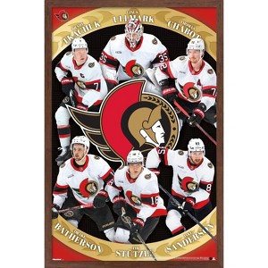 Trends International NHL Ottawa Senators - Team 25 Framed Wall Poster Prints - 1 of 4