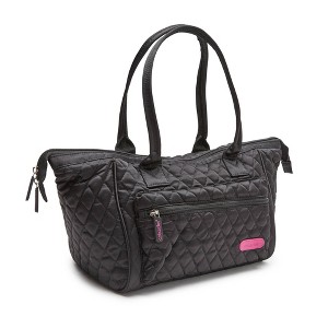 Caboodles Cut & Sew Makeup Bag - Envy Black - 1 of 4