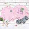 Simply Sage Market Women's Graphic Sweatshirt Luck With Shamrock Front and Back - 2 of 2