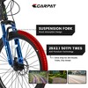 VASIP 26" Mountain Bike with Shimano 21-Speed, Disc Brakes, Steel Frame, Suspension for Adults & Teens - 3 of 4