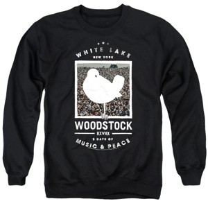 Men's Woodstock Birds Eye View Crewneck Sweatshirt - 1 of 4
