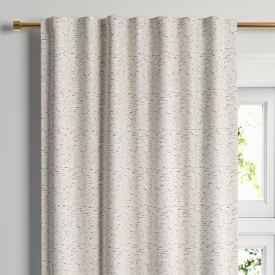 Tasselled Blackout Curtain Panels Back Tab Window Drapes Complete Ligh —  Aisha's Design