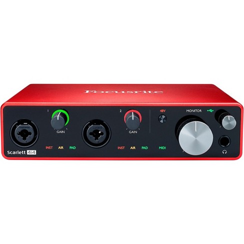 Focusrite Scarlett 4i4 Usb Audio Interface (gen 3) : Target