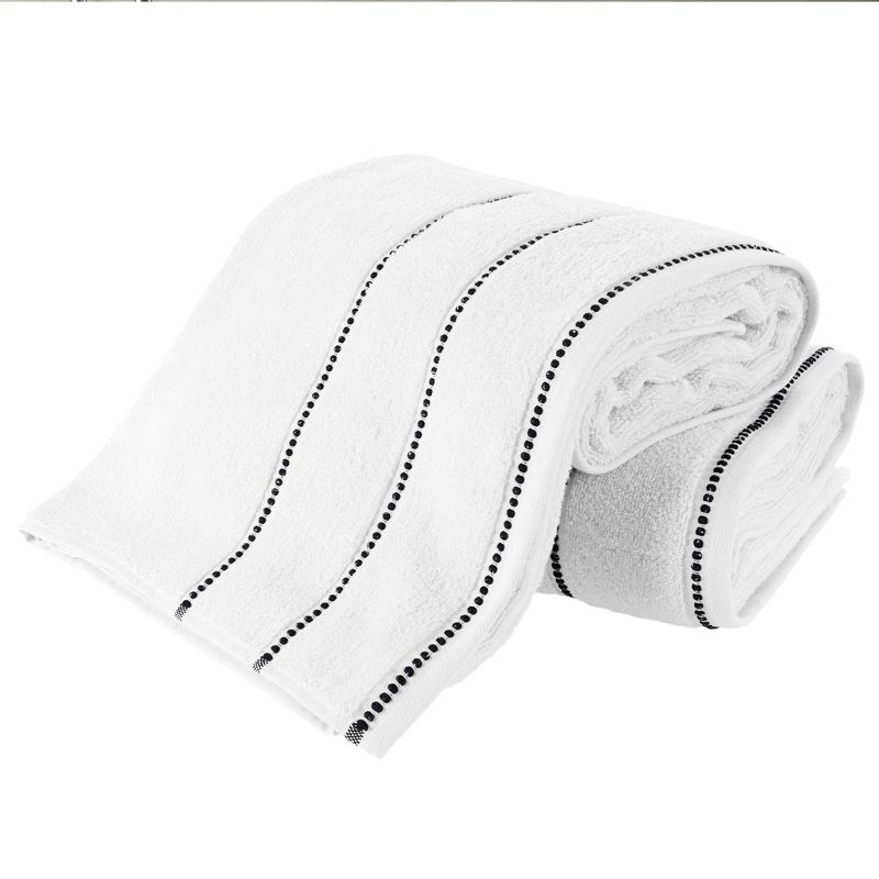 2pc Luxury Cotton Bath Towels Sets - Yorkshire Home, 4 of 6