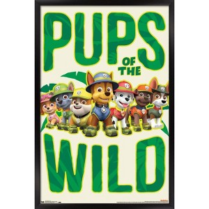 Trends International Nickelodeon Paw Patrol - Wild Framed Wall Poster Prints - 1 of 4