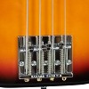 Sawtooth Americana Road Warrior Series Vintage Burst w Aluminum Pickguard Electric Bass Guitar - 4 of 4