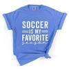 Simply Sage Market Soccer Is My Favorite Season Garment Dyed Tee - 2 of 4