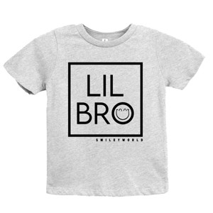 The Juniper Shop SmileyWorld Lil Bro Square Youth Short Sleeve Tee - 1 of 4