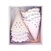 Meri Meri Broderie Anglaise Lace Party Hats (Pack of 8) - 4 of 4