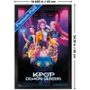 Trends International Netflix KPop Demon Hunters (2025) - Group Framed Wall Poster Prints - 3 of 4