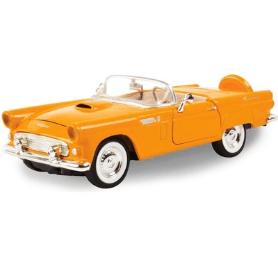 1956 Ford Thunderbird Orange 1/24 Diecast Car Model by Motormax