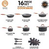 MasterChef MC3011 16 Pieces Champions Cookware Set Gray - 2 of 4