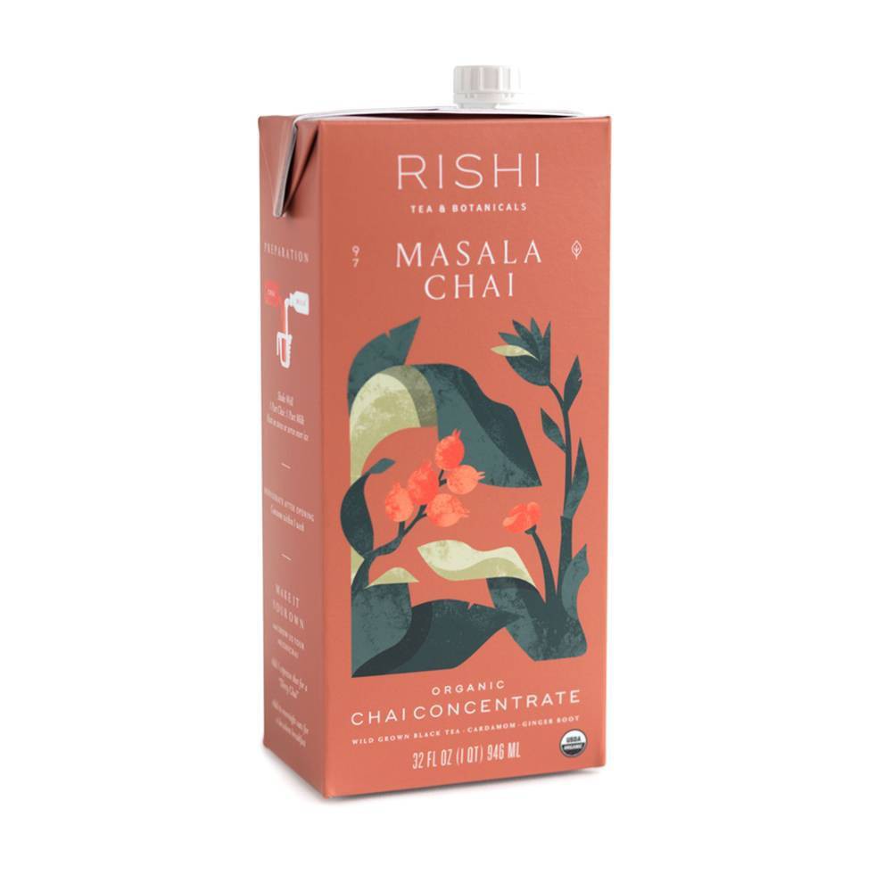 Rishi Organic Masala Chai Concentrate - 32oz