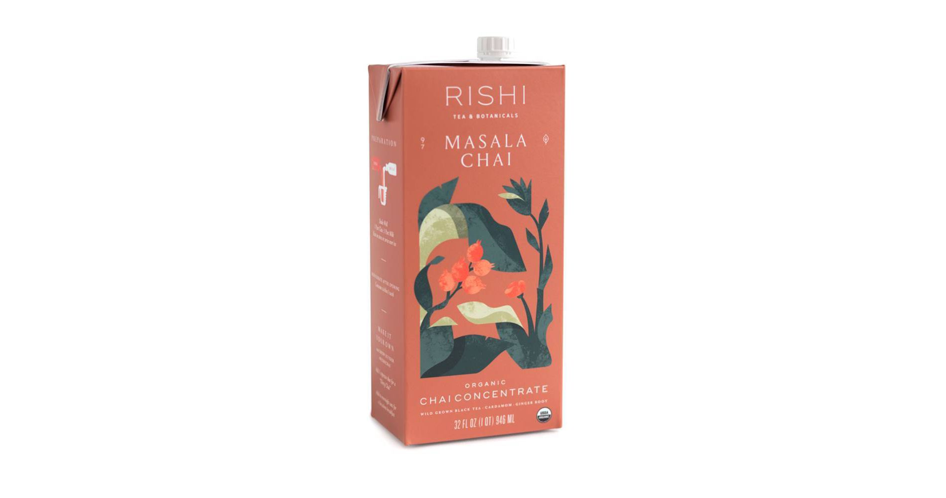 Rishi Organic Masala Chai Concentrate - 32oz