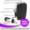 MEDca Digital Personal Sound Amplifier with Single and Double Ear Headphone for Adult, Black - 2 of 4