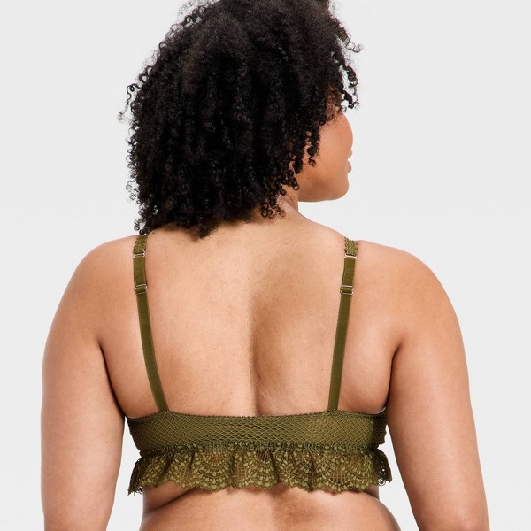 Bralette de encaje de cierre frontal para mujer - Auden™ 5