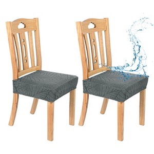 Unique Bargains Polyester Spandex Waterproof Durable Dining Chair Slipcovers - 1 of 4