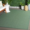 Terrace TER808 Power Loomed UV Resistant Stain Resistant Non-Shedding Indoor/Outdoor Rugs - Safavieh - 2 of 4