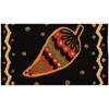 Jellybean Party Peppers Doormat, 20" x 30" – Colorful Chili Pepper Design for Indoor or Outdoor Kitchens and Entryways - 2 of 3