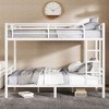 Grungis Queen over Queen Loft Bed with Ladder and Guardrail,Metal Bunk Bed,Modern Loft and Bunk Bed for Bedroom - 2 of 4