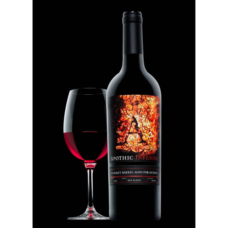 Apothic Inferno Red Blend Red Wine - 750ml Bottle, 4 of 5