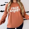 Simply Sage Market Free Spirit Ghost Distressed  Garment Dyed Long Sleeve - 2 of 4
