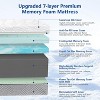 Vipbear 12 Inch/14 Inch Green Tea Medium Firm Gel Memory Foam Mattress , Bed Mattress In A Box Washable Cover - 3 of 4