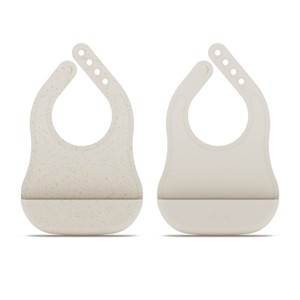 Lalo 2pk Silicone Bibs - 1 of 4